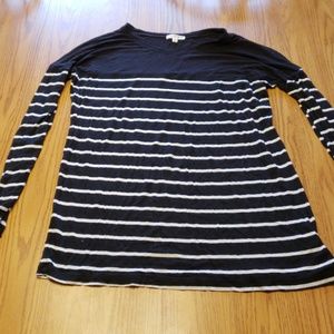 Long Sleeve Striped Shirt